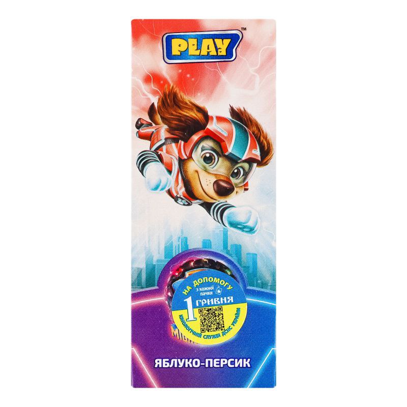 Сік яблучно-персиковий з м'якоттю PLAY,Paw Patrol The Movie 200мл